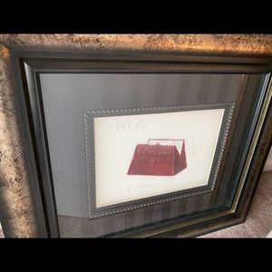 23x26.5” home decor framed wall art 🖼 👛 👜